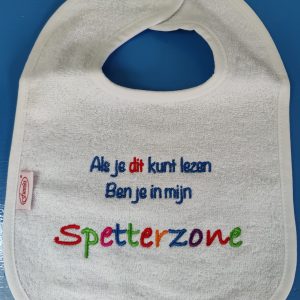 Slab spetterzone